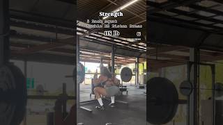 Back Squat 💥 consistency motivation discipline [upl. by Hplar]