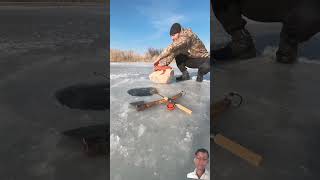 fishing of ice outdoors fish [upl. by Mcdonald]