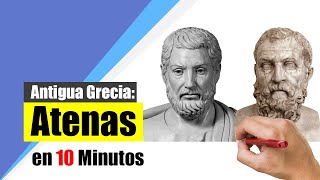 La Antigua Grecia ATENAS  Resumen  Evolución Política Organización Social Economía [upl. by Mushro71]