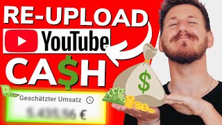 EXPERIMENT OHNE eigene Videos auf YouTube Geld verdienen DAS IST PASSIERT [upl. by Phelgon]