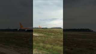 B747 Cargo Turning up the volume aviation 747 aircargo avgeek cargoaircraft frankfurt hahn [upl. by Auhso]