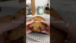 The BEST healthy chocolate chip cookies  cookies baking chocolatechipcookies healthy health [upl. by Phedra]