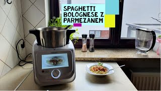 LIDLOMIX Przepis  Spaghetti bolognese z parmezanem  Monsieur Cuisine Connect  Super pyszne [upl. by Valeta]