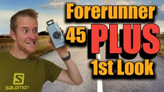 Garmin Forerunner 45 PLUS unboxing and overview [upl. by Liuqnoj]