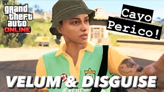 How to do the Velum and disguise approach for Cayo Perico heist  GTA 5 Online [upl. by Justus]