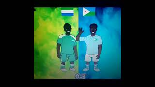 Sierra Leone vs Djibouti Score Predictor  hit pause or screenshot  shorts [upl. by Irrem]