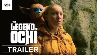 The Legend of Ochi  Official Trailer HD  A24 [upl. by Ahsertal572]