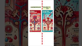 Haemorrhage vs Traumatic tap [upl. by Hnahc287]