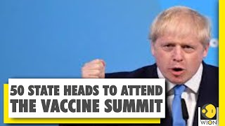 UK PM urges global effort at COVID19 vaccine summit  Coronavirus  World News [upl. by Esimaj250]