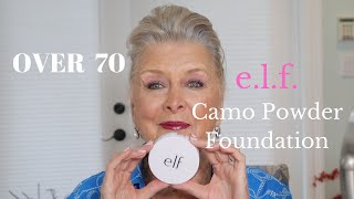 GRWMelf NEW CAMO POWDER FOUNDATIONUsing All elf Products [upl. by Nivram]