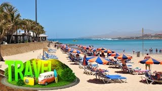 Caleta de Fustes Fuerteventura Canarias v① ✈ HD 1080p [upl. by Annuahsal119]