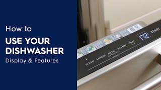 How to Use Dishwasher Display amp Features [upl. by Adnilemreh]