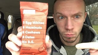 Honest Reviews RX BAR  Chocolate Hazelnut [upl. by Todd558]