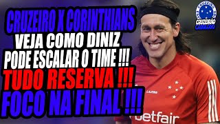 FOCO NA FINAL  CRUZEIRO ENCARA O CORINTHIANS COM FOCO TOTAL NA SULAMERICANA [upl. by Amethist]