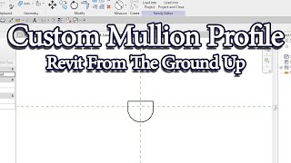 How To Create Custom Mullion Profile [upl. by Svetlana609]