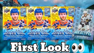 Opening 3 2425 Upper Deck Series 1 Hockey Retail Blaster Boxes [upl. by Hazrit685]