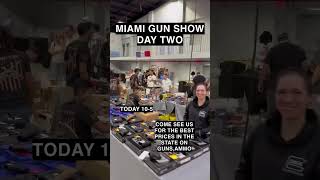 MIAMI GUN SHOW fl southflorida gunsofinstagram gunlifestyle [upl. by Acilef670]