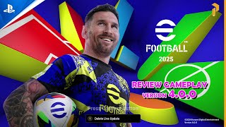 Review Efootball 2025 400  PS5 Gameplay [upl. by Ynatil]