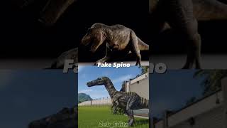 Goji center accurate trex vs Jurassic world verse part 1 [upl. by Ahseat]