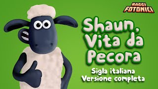 Shaun vita da pecora sigla italiana  testo 🎵 Raggi Fotonici🎵 [upl. by Salchunas]