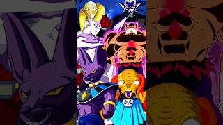 Who is Strongest  Hearts Jiren Bills VS Fu Toppo Babidi shorts dbs anime edit goku dragonball [upl. by Pavyer]