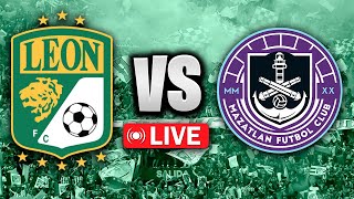 León vs Mazatlán EN VIVO Jornada 16 Liga MX [upl. by Rdnaskela]