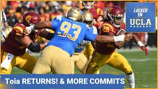 Jay Toias Return to UCLA Football HIGHLIGHTS DeShaun Fosters Ability To Win RECRUITING BATTLES [upl. by Uyr]