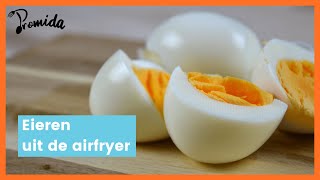 Airfryer recept Ei koken in de airfryer [upl. by Silloh274]