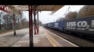 88007 and 88003 4s43 Daventry to Coatbridge Lancaster Castle Station 81124 [upl. by Ajiat]