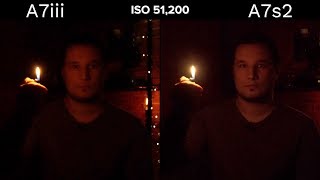 Sony A7III vs A7S2  EXTREME Lowlight Comparison [upl. by Aeneas]