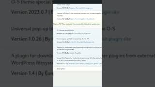 Wordpress plugin for updates from remote server Watch full video wordpress wordpresstutorial [upl. by Seldon]