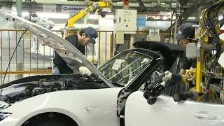 New Mazda MX5 production [upl. by Bridie470]