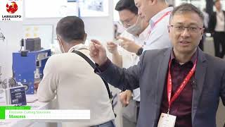 Labelexpo Asia Shanghai 2023 Custom Cutting  Maxcess [upl. by Ardnasxela]