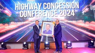 Penutup Highway Concession Conference HCC 2024 oleh Pengerusi LLM [upl. by Yojenitsirk]