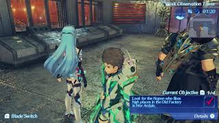 Xenoblade Chronicles 2  Industrial Sort of Tour  DLC quest [upl. by Ettennaej]