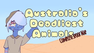 Australias Deadliest AnimalsComplete Spoof Map [upl. by Nev]