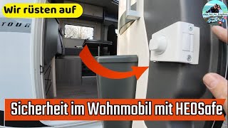 Einbruchschutz  HEOSafe Zusatzschloß  Sicherheit im Wohnmobil  DIY [upl. by Nytsirk]