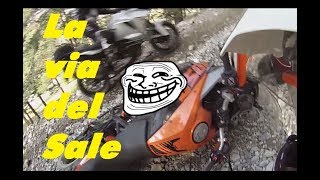 LA VIA DEL SALE OFFROAD Parte 1 Tassello Monello Ktm 1050 Adv [upl. by Yellhsa]