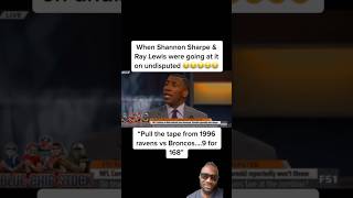 UNC Shannon Sharpe vs Ray Lewis Disagree funny [upl. by Franci]