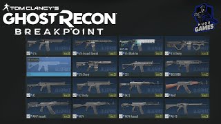 Where To Find Any Weapon Blueprint Location GHOST RECON BREAKPOINT [upl. by Lyj421]