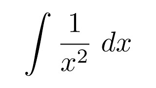 Integral of 1x2 [upl. by Atnoled]