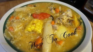 HOW TO MAKE A QUICK FAST AND EASY JAMAICAN CHICKEN SOUP RECIPE 2017 VOLUME 2 [upl. by Dorry]