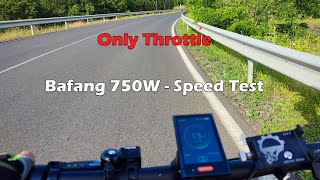 Bafang 750W Speed Test [upl. by Asylem]