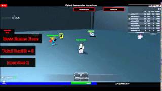 roblox boss fighting stages EXPLOITER [upl. by Halland468]