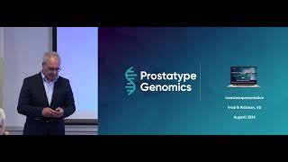 Prostatype Genomics AB publ på Investerarmötet 21 augusti [upl. by Mcgray]