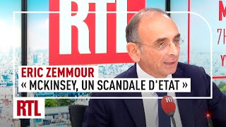 Eric Zemmour  quotLaffaire McKinsey est un scandale dEtatquot [upl. by Davie323]