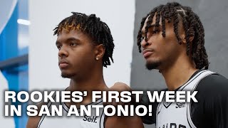 One Week with the San Antonio Spurs Rookies  07072024 [upl. by Infield]