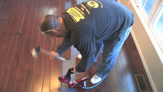 How to Install NAIL DOWN Hardwood Floor  LL Flooring Formerly Lumber Liquidators [upl. by Yrellav]