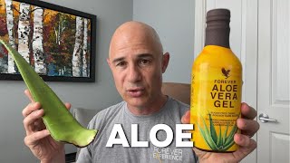 Aloe Vera Leaf vs Aloe Vera Gel from the Bottle [upl. by Adnawyek304]