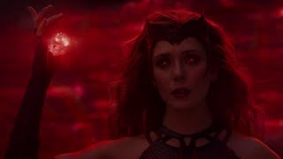 Scarlet Witch Powers Scenes  Avengers Captain America and WandaVision [upl. by Lucille]